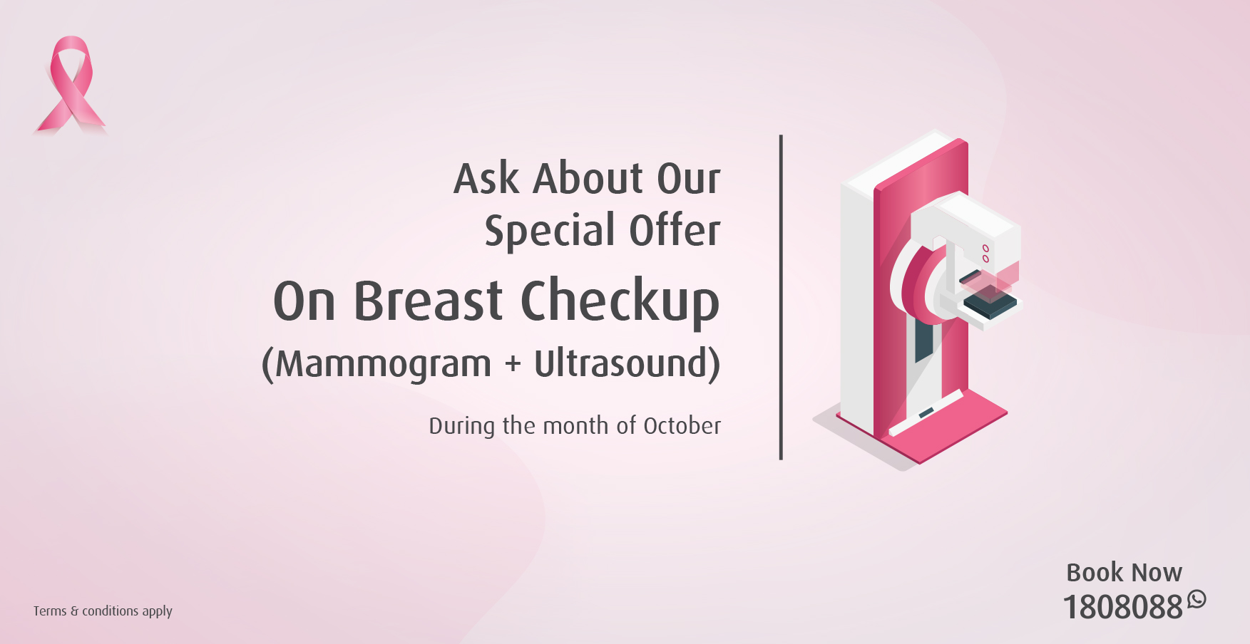 Mammogram + Breast Ultrasound Offer