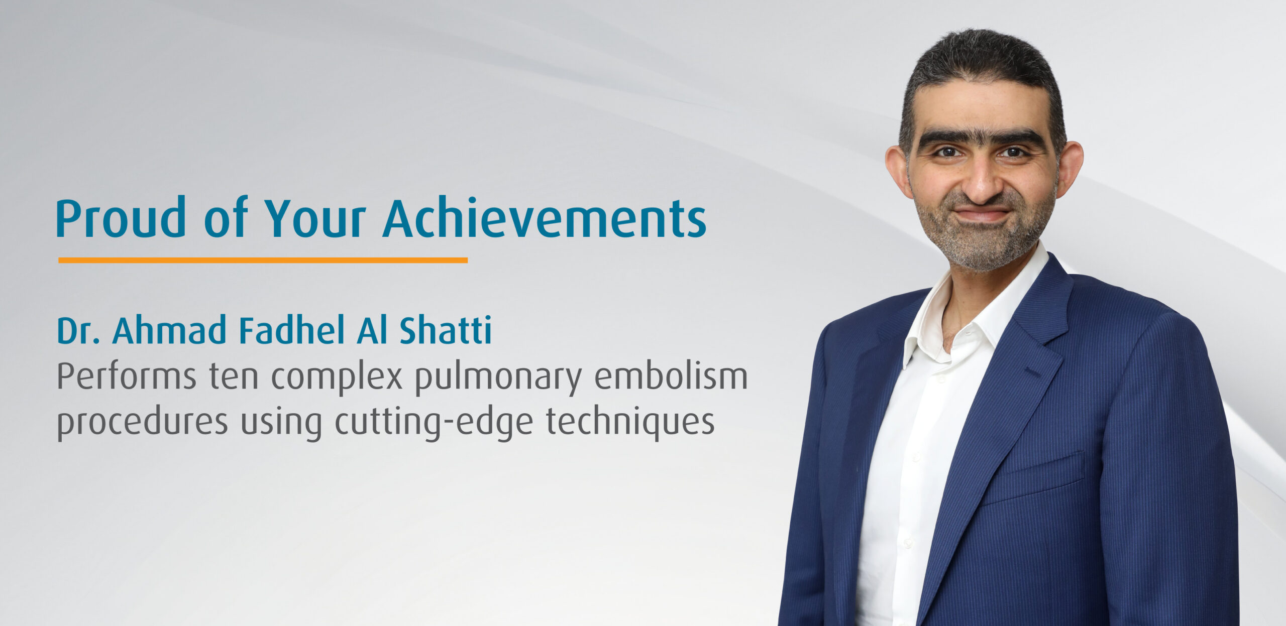 Taiba Hospital Proudly Announces Dr. Ahmed Al-Shatti’s Role in Performing Ten Complex Pulmonary Embolism Procedures Using Cutting-Edge Techniques